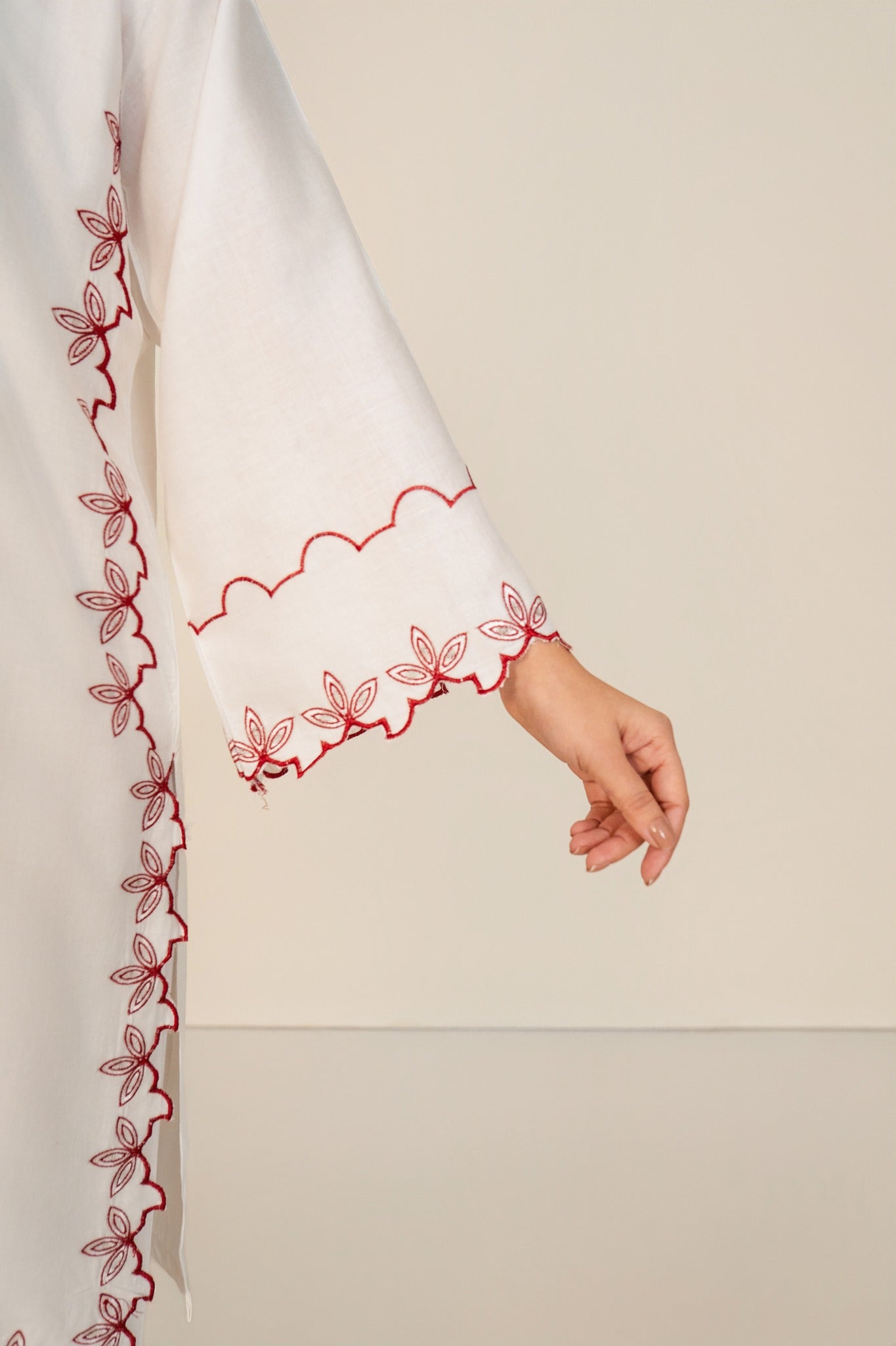 Bow Embroidered 3-Pcs