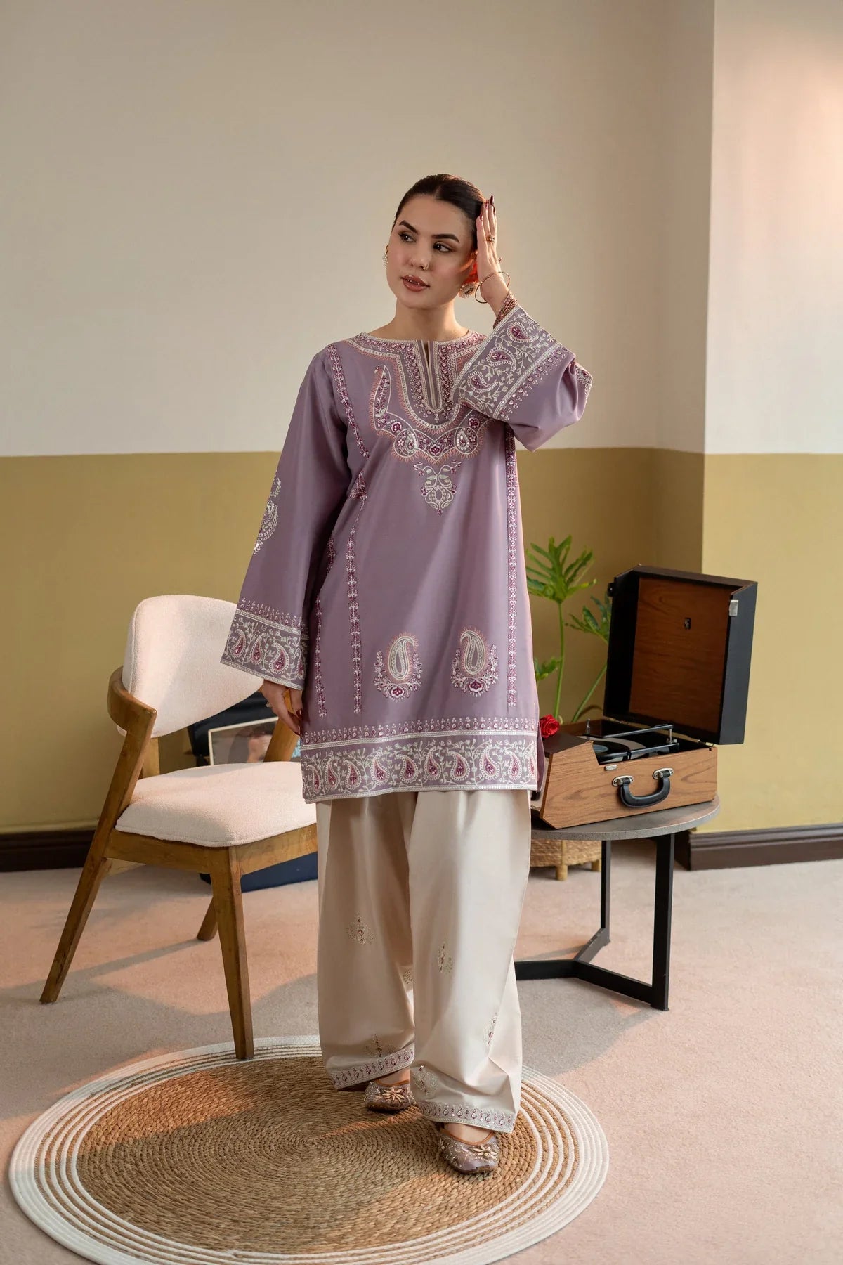Zirwah Embroidered - 2pc