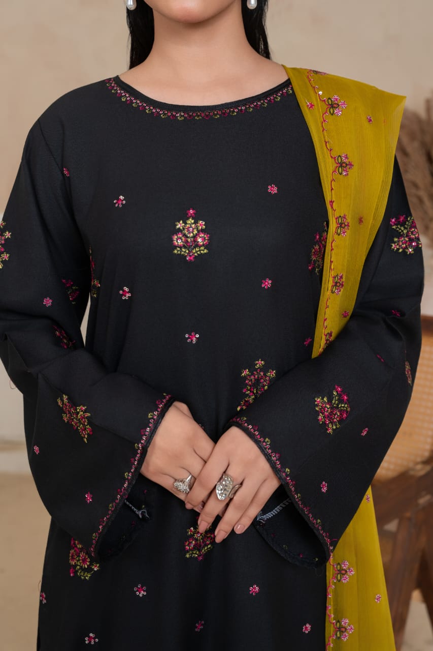 Allure Embroidered 3pc