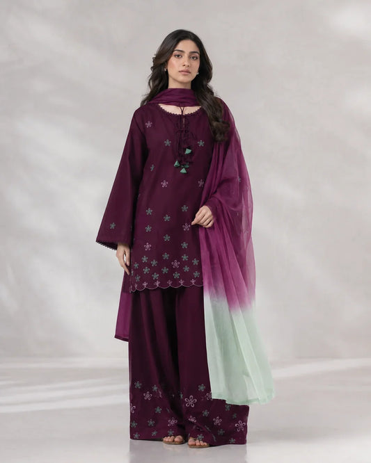 Mahira Embroidered 3pc